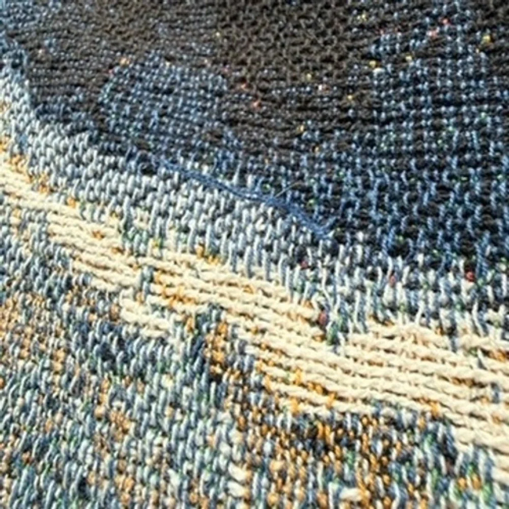 Vintage 2000 Art2See Ron DiCianni The Homecoming Tapestry Throw Blanket 65x49